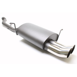TA-TECHNIX спортно задно гърне за BMW 3er Compact E36 1994-2000, 2× 76 mm DTM