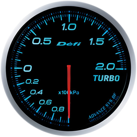 Уреди DEFI DEFI ADVANCE gauge, boost pressure 0 - 2 BAR, blue | race-shop.bg