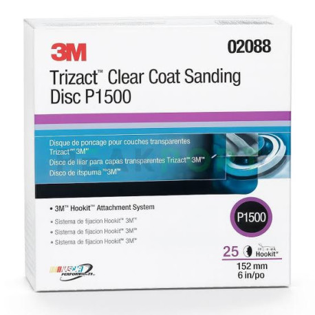 New 3M абразивен диск Trizact P1500 Ø 150 mm | race-shop.bg