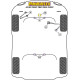 Полиуретанови тампони Powerflex Тампон за двигател Audi A4 inc. Avant (2WD) | race-shop.bg