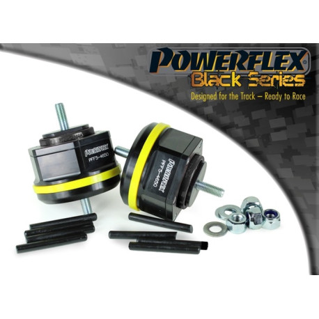 Полиуретанови тампони POWERFLEX тампон за двигател на BMW 3 Series E46 (1999 - 2006) Compact (Black) | race-shop.bg