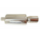 1x вход / 1x изход Center Muffler RACES 89, inlet/outlet 3,5" (89mm) | race-shop.bg
