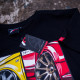 Тениски Тениска JR-Wheels MIX черни | race-shop.bg