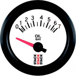 Измервателен уред налягане на масло 0 -7 bar STACK (електронен)