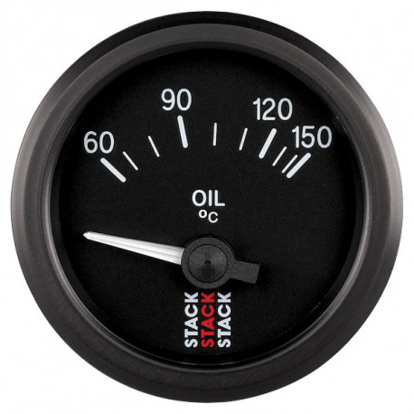 Уреди STACK STANDART 52мм Измервателен уред за температура на маслото 60- 150°C STACK (електронен) | race-shop.bg