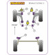 Scenic II (2003-2009) Powerflex Заден Долен тампон за двигател вътрешен Renault Scenic II (2003-2009) | race-shop.bg