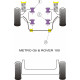 Metro GTi, Rover 100 Powerflex Тампон за изпускателна система Rover Metro GTi, Rover 100 | race-shop.bg