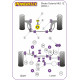 Octavia Mk2 1Z (2004-2012) Powerflex Тампон заден мост - задна страна Skoda Octavia Mk2 1Z (2004-2012) | race-shop.bg