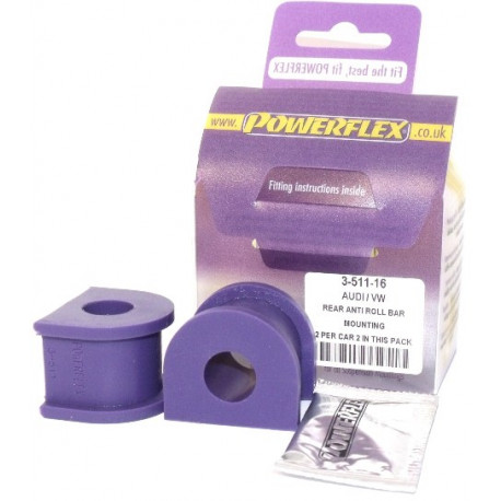 Bora 4 Motion (1999-2005) Powerflex Tампон на задна стабилизираща щанга 16mm Volkswagen Bora 4 Motion (1999-2005) | race-shop.bg