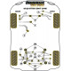 A5 Quattro (2007-2016) Powerflex Тампон, заден мост, преден вътрешен Audi A5 Quattro (2007-2016) | race-shop.bg