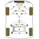 F20, F21 1 Series Powerflex Тампон, заден мост, преден вътрешен BMW F20, F21 1 Series | race-shop.bg