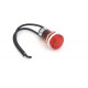 Контролни светлини Индикатор 12V LED, червен 14mm | race-shop.bg