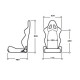 Спортни седалки с одобрение на FIA FIA Състезателна седалка OMP Sport Trophy | race-shop.bg