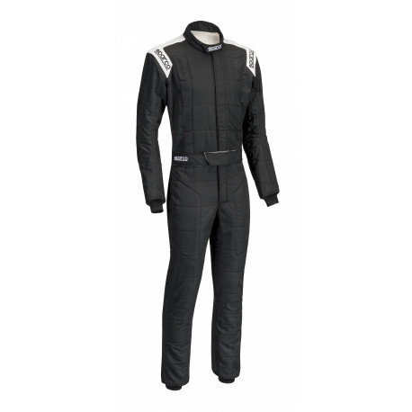Гащеризони FIA състезателен гащеризон SPARCO Conquest R-506, черен/бял | race-shop.bg