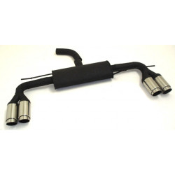 Дуплексна Спортна изпускателна система заглушител VW Beetle 5C - ECE одобрено (921448TD-X)