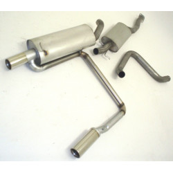 Gr.A Дуплексна изпускателна система Ford Escort - ECE одобрено (961209AD-X)