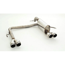 Дуплексна Спортна изпускателна система заглушител Hyundai i20 - ECE одобрено (970405D-X)