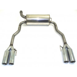 Дуплексна Спортна изпускателна система заглушител Chevrolet Cruze hatchback - ECE одобрено (970907D-X)