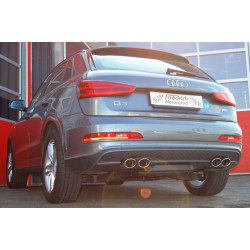 Дуплексна Спортна изпускателна система заглушител Audi Q3 8U FWD - ECE одобрено (971048AD-X)