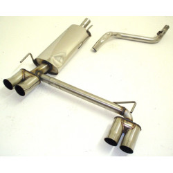 Дуплексна Спортна изпускателна система заглушител (неръждаема стомана) - ECE одобрено (971400CD-X)