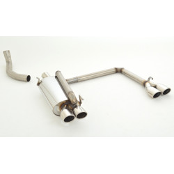 Дуплексна Спортна изпускателна система заглушител VW Polo 6N / 6N2 - ECE одобрено (971409D-x)