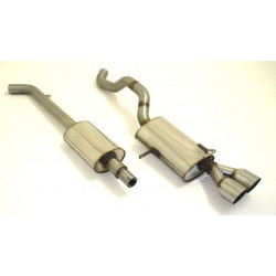 Gr.A изпускателна система Renault Clio III GT - ECE одобрено (981922-X)