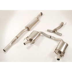 3"(76мм) Дуплексна изпускателна система Opel Insignia OPC - ECE одобрено (991125A-X3)