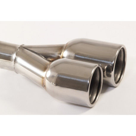 С два изхода Накрайник за ауспух 2x90мм (ER-40) | race-shop.bg