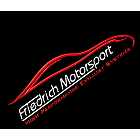 Изпускателни системи Friedrich Motorsport 76мм kat. replacement (неръждаема стомана) (981184T-KA-76) | race-shop.bg