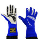 Ръкавици Състезателни ръкавици RRS Grip 3 с FIA (вътрешни шевове) син | race-shop.bg