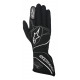 Ръкавици Състезателни ръкавици Alpinestars Tech 1ZX с FIA (външни шевове) сив | race-shop.bg