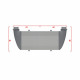 По мярка Competition custom intercooler Wagner по мярка 700мм x 205мм x 80мм | race-shop.bg