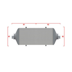 Competition custom intercooler Wagner по мярка 700мм x 300мм x 90мм