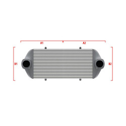 Performance custom intercooler Wagner по мярка 550мм x 400мм x 100мм