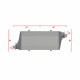 По мярка Performance custom intercooler Wagner по мярка 600мм x 300мм x 90мм | race-shop.bg