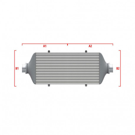 По мярка Competition custom intercooler Wagner по мярка 500мм x 300мм x 90мм | race-shop.bg