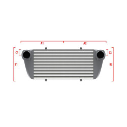 Performance custom intercooler Wagner по мярка 500мм x 400мм x 100мм