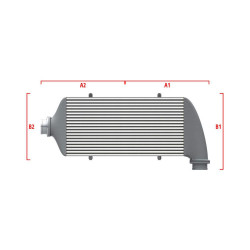 Performance custom intercooler Wagner по мярка 500мм x 400мм x 100мм