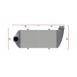 Competition custom intercooler Wagner по мярка 550мм x 400мм x 100мм