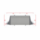 По мярка Performance custom intercooler Wagner по мярка 600мм x 300мм x 90мм | race-shop.bg
