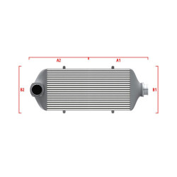 Competition custom intercooler Wagner по мярка 500мм x 300мм x 90мм