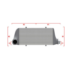 Competition custom intercooler Wagner по мярка 700мм x 205мм x 80мм
