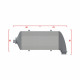 По мярка Competition custom intercooler Wagner по мярка 600мм x 300мм x 90мм | race-shop.bg