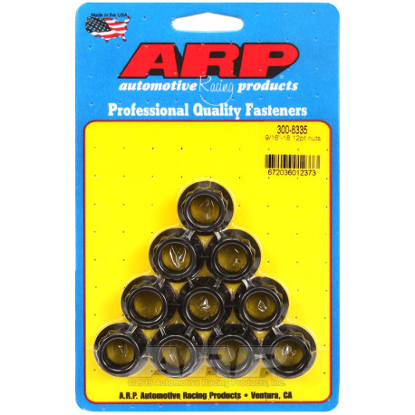 ARP Болтове ARP гайки (12-стенна глава), 9/16-18, 10 бр. | race-shop.bg