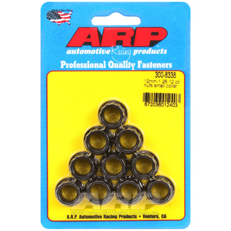 ARP Болтове ARP гайки (12-стенна глава, малка яка), M12×1.25, 10 бр. | race-shop.bg