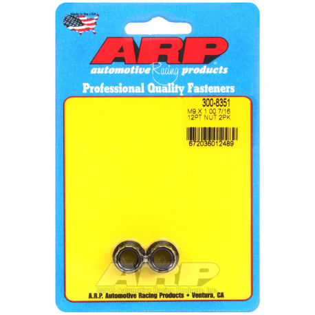 ARP Болтове ARP гайки (12-стенна глава), M9×1.00, 2 бр. | race-shop.bg