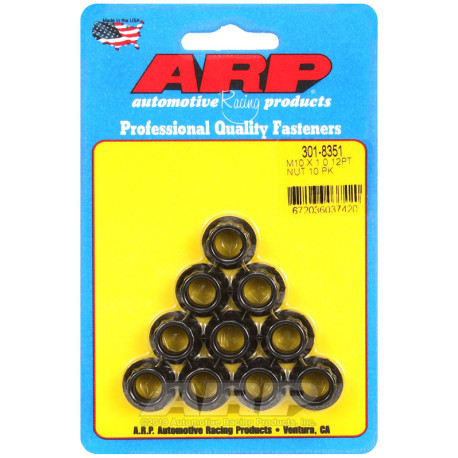ARP Болтове ARP гайки (12-стенна глава), M10×1.0, 10 бр., V1 | race-shop.bg