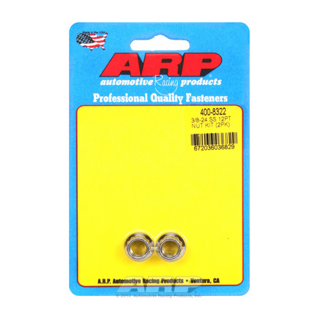 ARP Болтове 3/8-24 SS 12pt комплект гайки (2бр ) | race-shop.bg