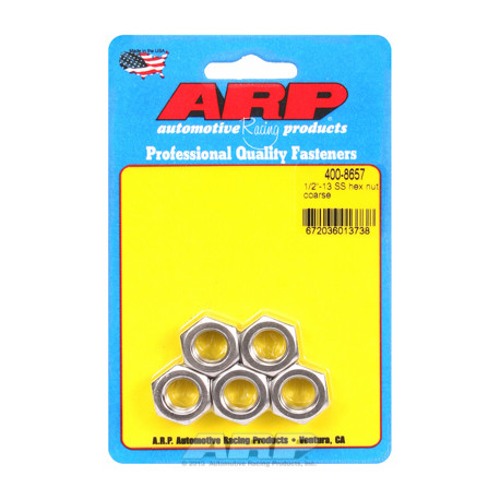 ARP Болтове "1/2""-13 SS hex комплект гайки " (5бр ) | race-shop.bg