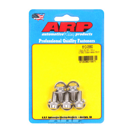 ARP Болтове "5/16""-18 x 0.560 12pt SS болтове " (5бр ) | race-shop.bg